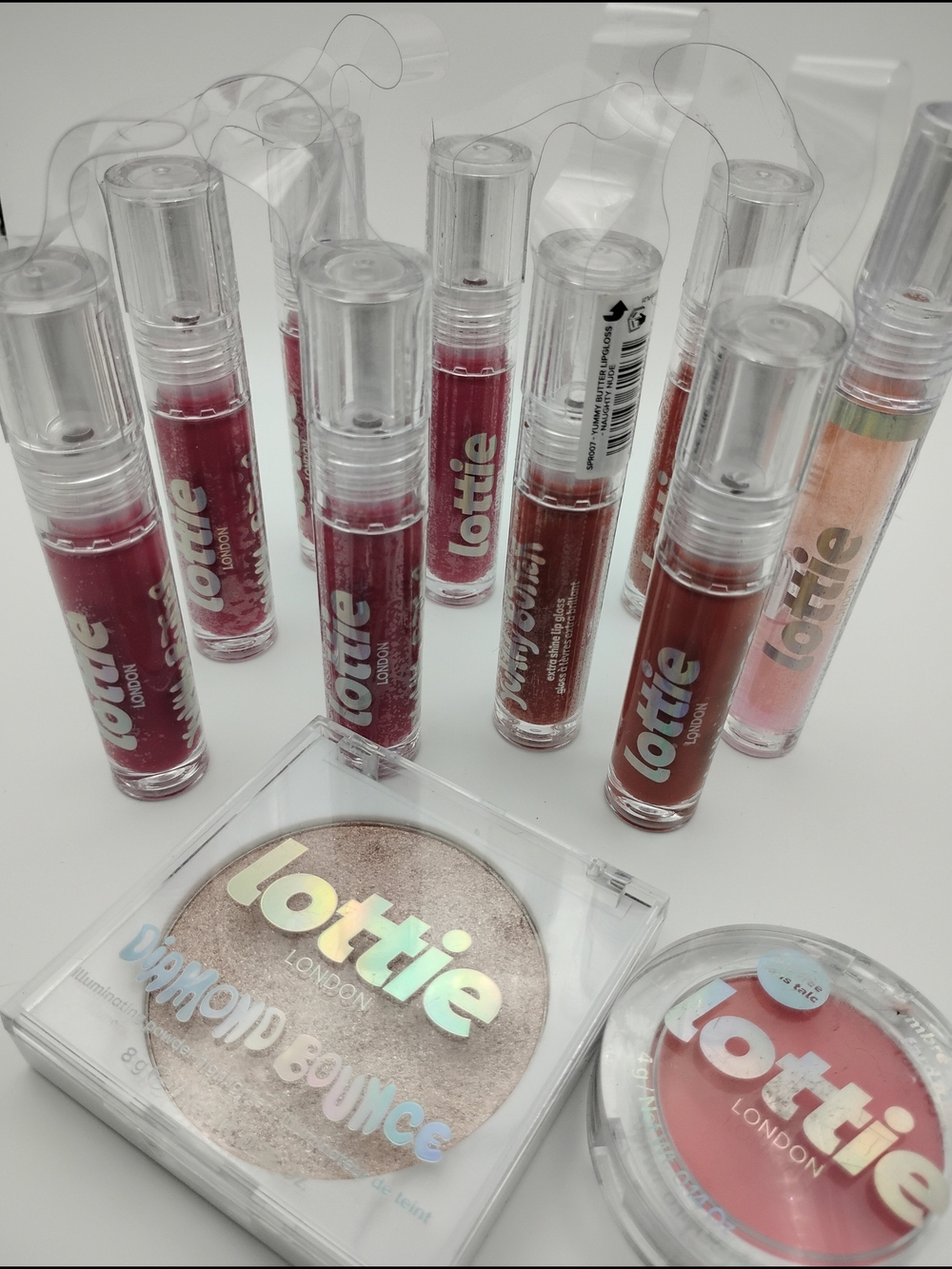 Lottie London Makeup Set – Lip Glosses & Highlighters - Picture 2 of 10